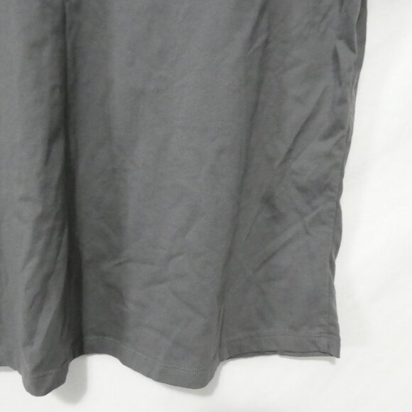 ENJOYNIGHT | P2P 22 inches | Classic Grey V-Neck T-Shirt | Relaxed Fit - Picture 12 of 15